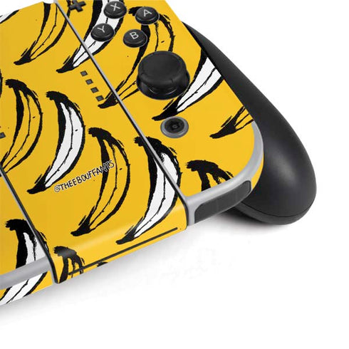 Bouffants and Broken Hearts Bananas Nintendo Switch OLED (2021) Skin